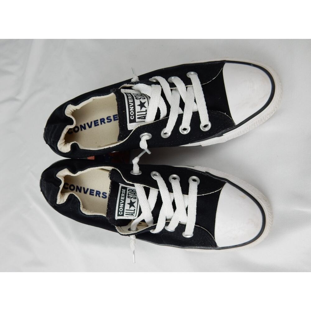 Converse Chuck Taylor All Star Shoreline Slip On Sneakers Black Womens - Picture 9 of 9